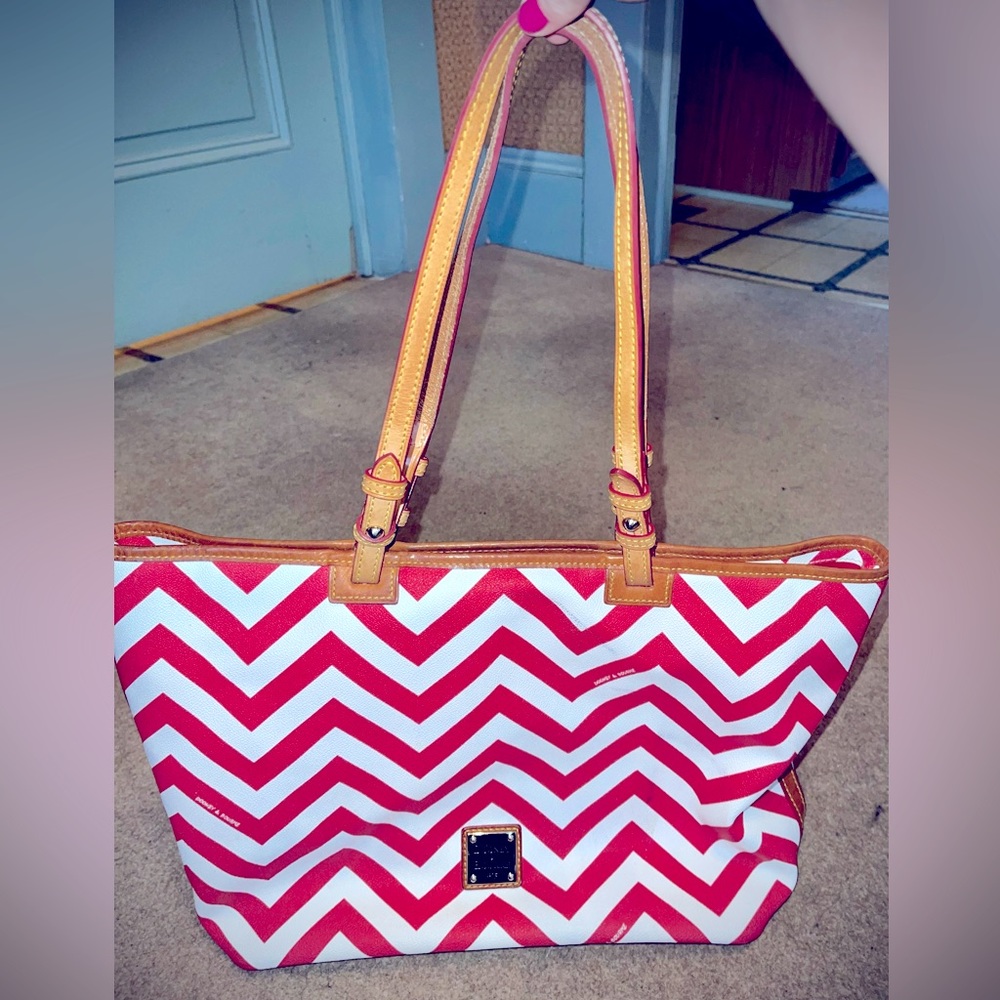Large Chevron Dooney & Bourke Tote